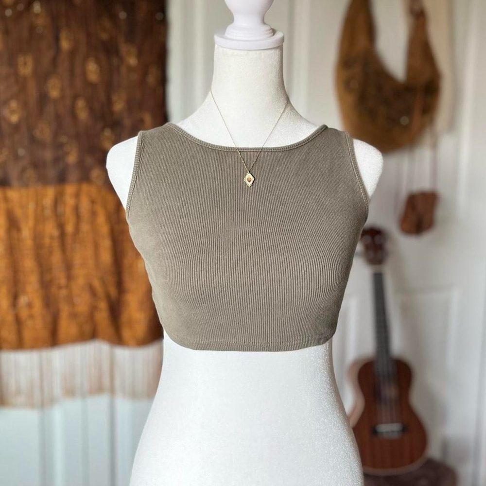 princess polly cropped tank top